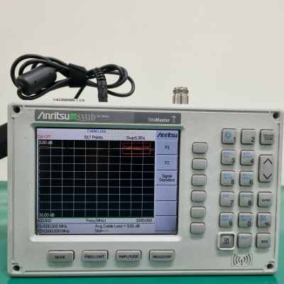 Портативный анализатор кабелей, антенн, АФУ Anritsu S331D